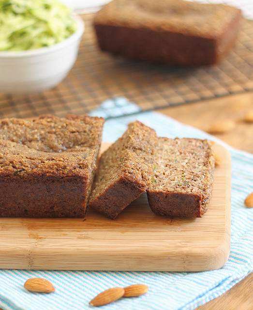 Almond Flour Zucchini Bread
 Paleo almond zucchini bread