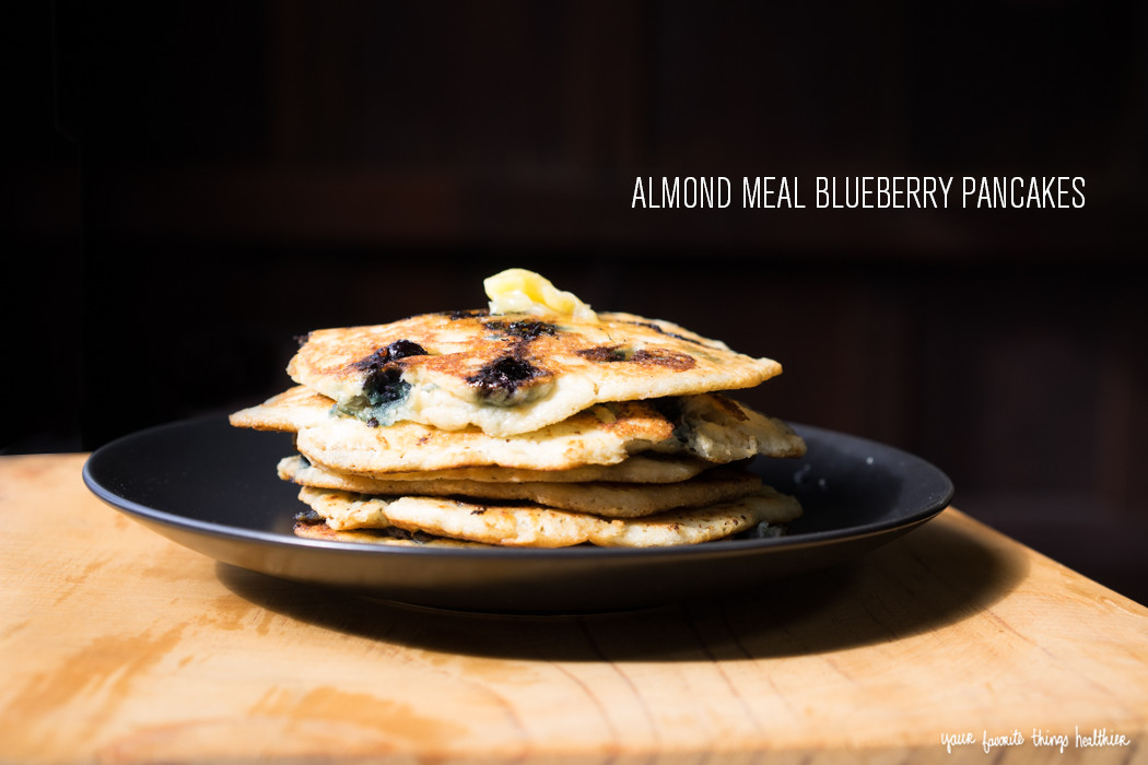 Almond Meal Pancakes
 Almond Meal Blueberry Pancakes