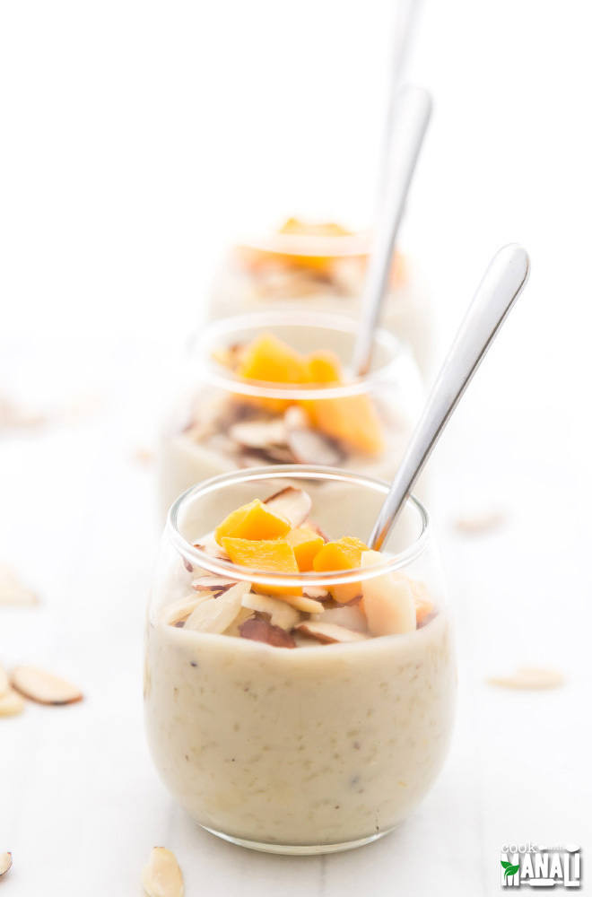 Almond Milk Dessert
 Almond Milk Rice Pudding Cook With Manali