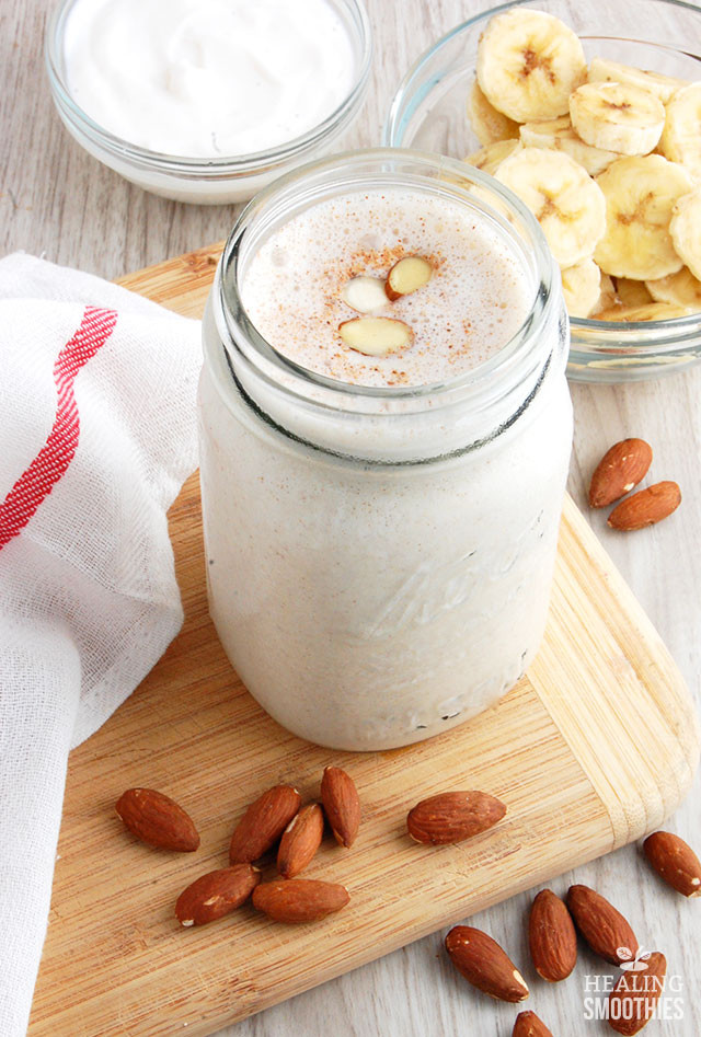 Almond Milk Smoothies
 High Protein Almond Milk Smoothie