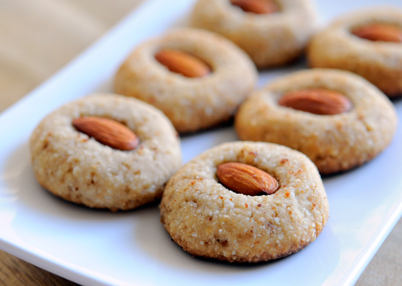 Almond Shortbread Cookies
 almond shortbread cookies