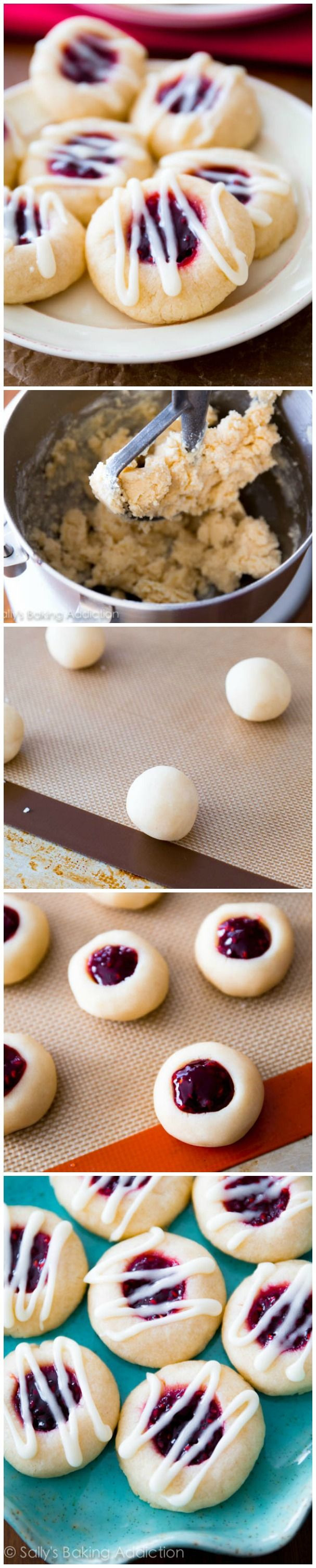 Almond Thumbprint Cookies
 Raspberry Almond Thumbprint Cookies Sallys Baking Addiction