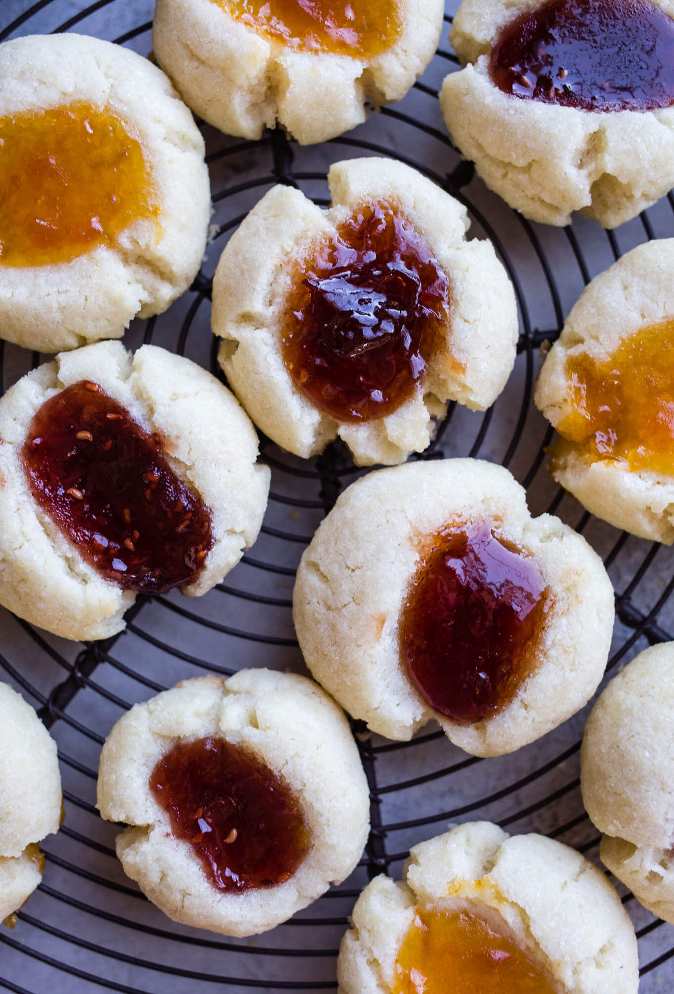 Almond Thumbprint Cookies
 Almond Jam Thumbprints Gluten Free – Salted Plains