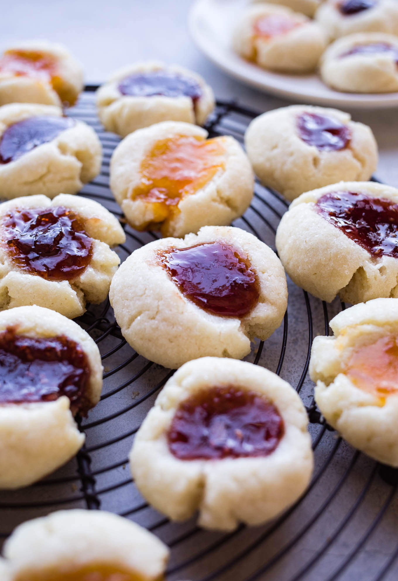 Almond Thumbprint Cookies
 Almond Jam Thumbprints Gluten Free – Salted Plains