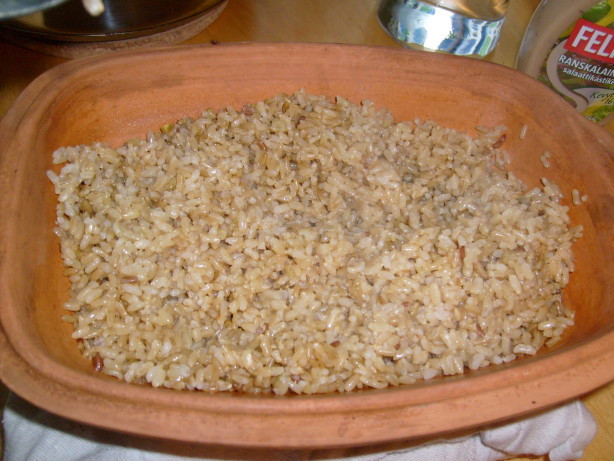 Alton Brown Baked Brown Rice
 Alton Browns Baked Brown Rice Recipe Food