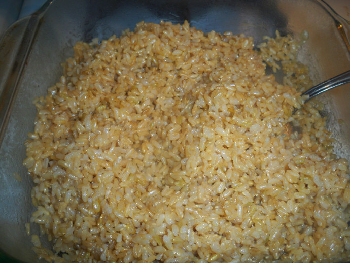 Alton Brown Baked Brown Rice
 Baked Brown Rice