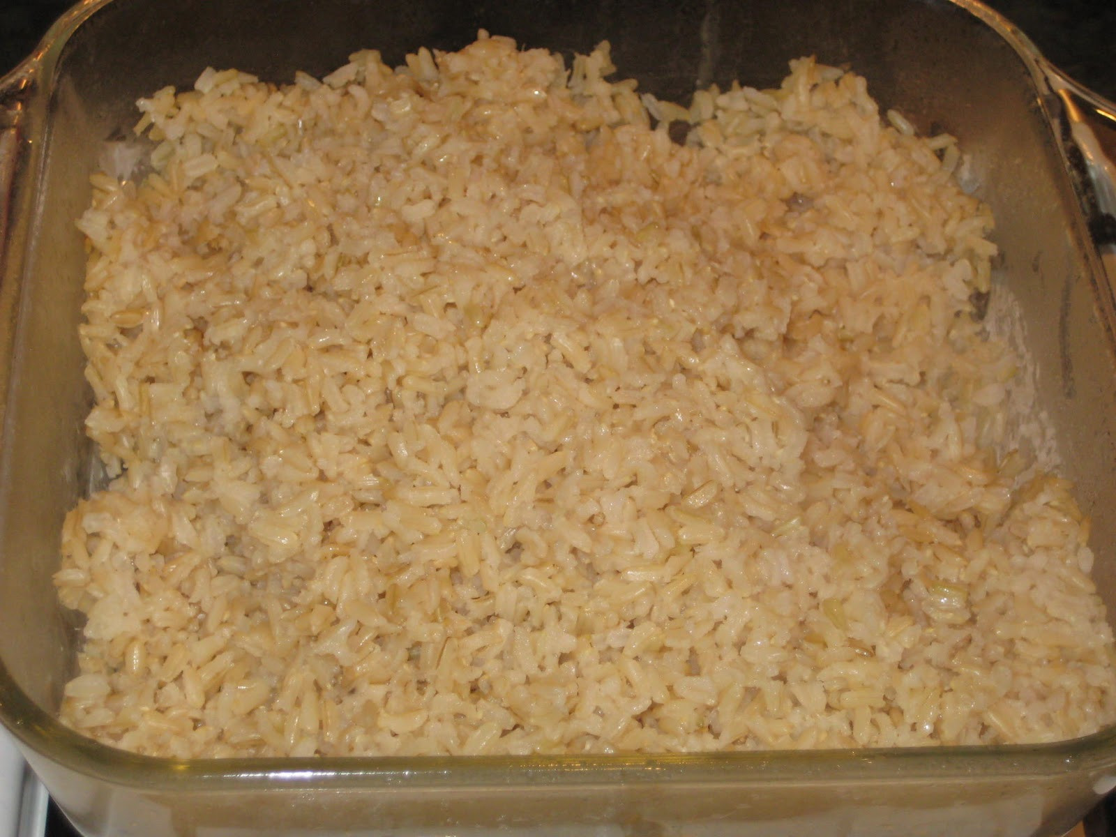 Alton Brown Baked Brown Rice
 Joy in Cooking I m here Easy Baked Brown Rice