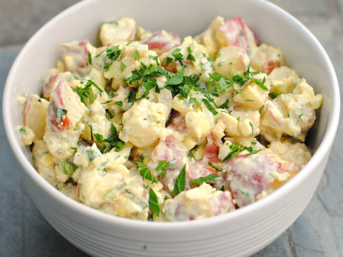 American Potato Salad
 The Best American Style Potato Salad