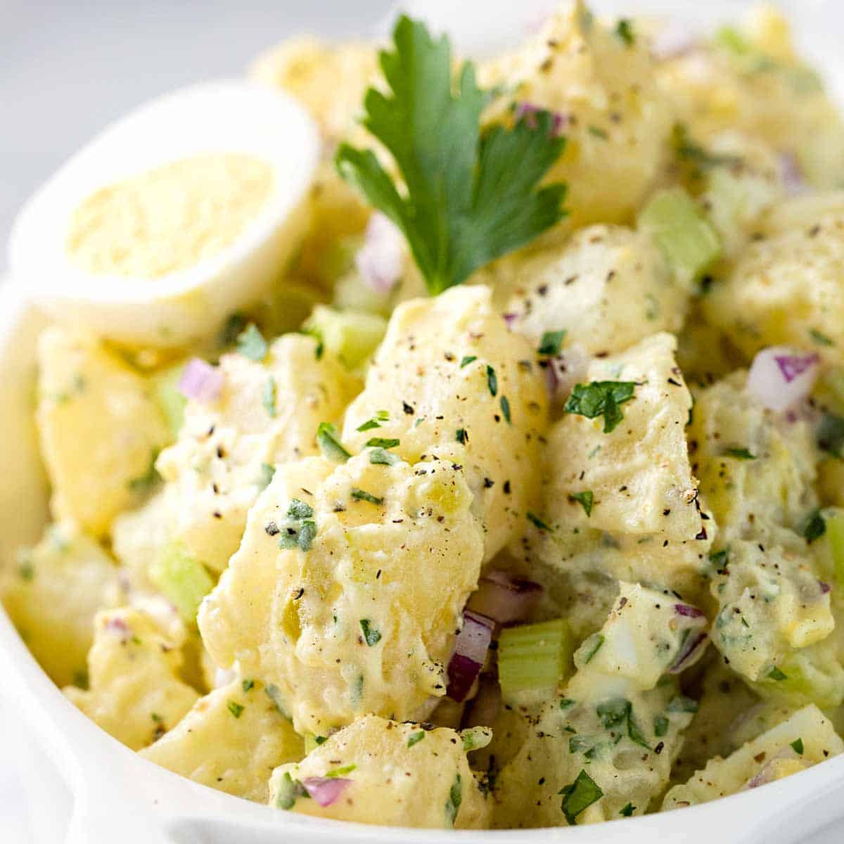 American Potato Salad
 Easy All American Potato Salad Recipe