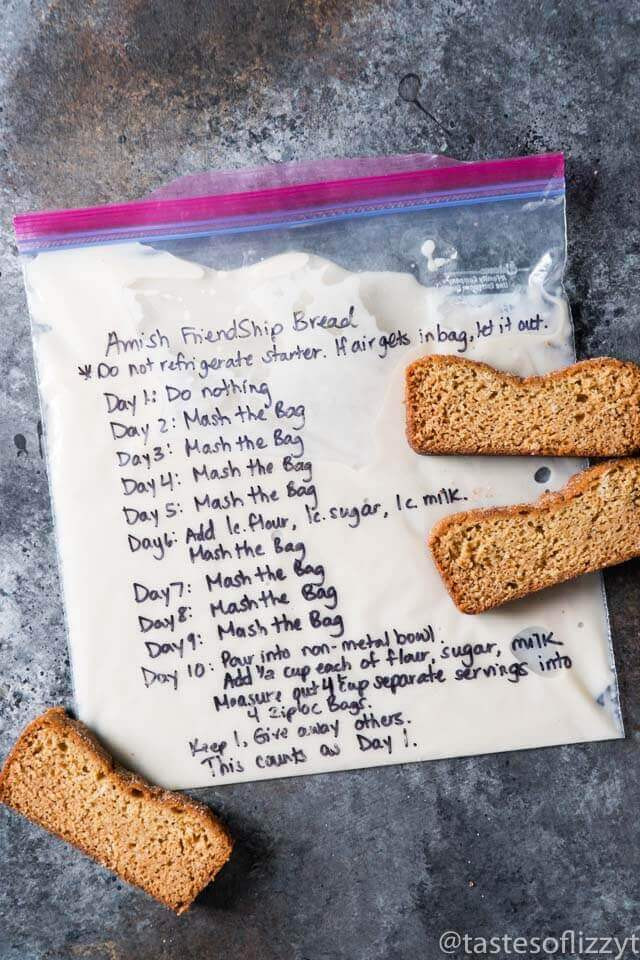 Amish Bread Recipe
 Amish Friendship Bread Starter Recipe Hints for Storing