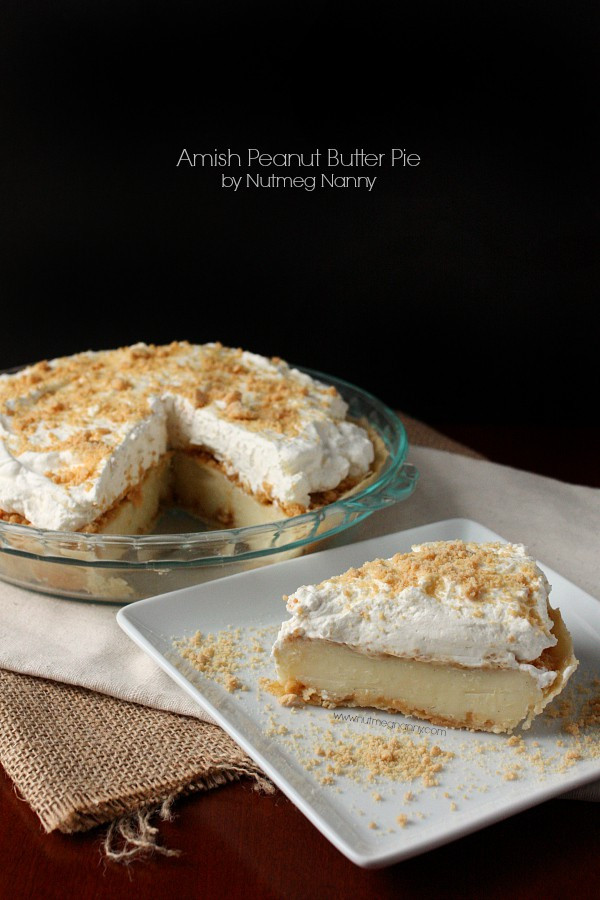 Amish Peanut Butter Pie
 Amish Peanut Butter Pie