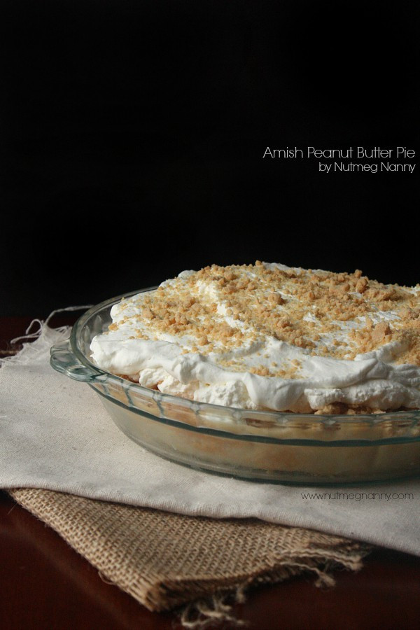 Amish Peanut Butter Pie
 Amish Peanut Butter Pie