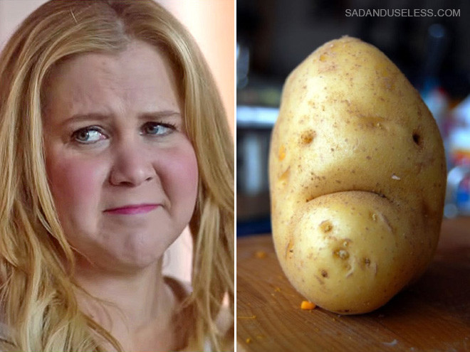 Amy Schumer Or Potato
 Potato or Amy Schumer Can You Tell the Difference