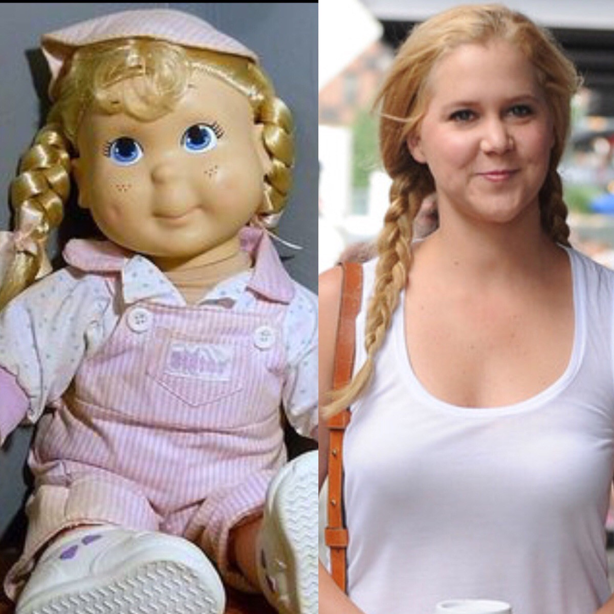 Amy Schumer Or Potato
 Amy Schumer looks just like a Kid Sister doll