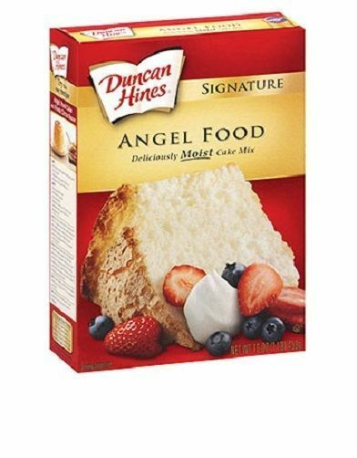 Angel Food Cake Mix
 Duncan Hines Signature Angel Food Cake Mix 16 oz Box