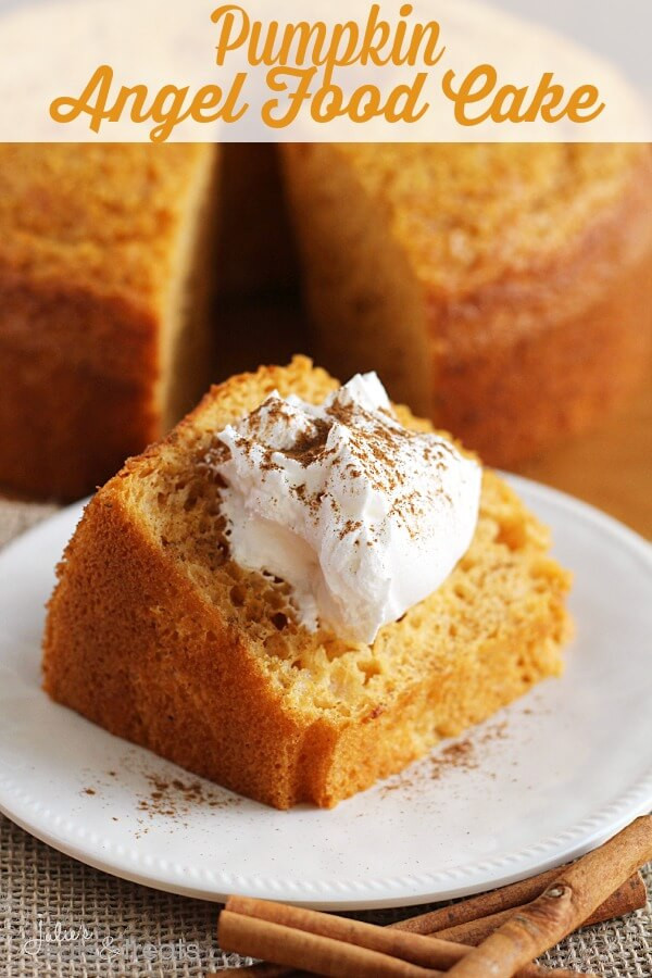 Angel Food Cake Mix
 Pumpkin Angel Food Cake No Time To Cook