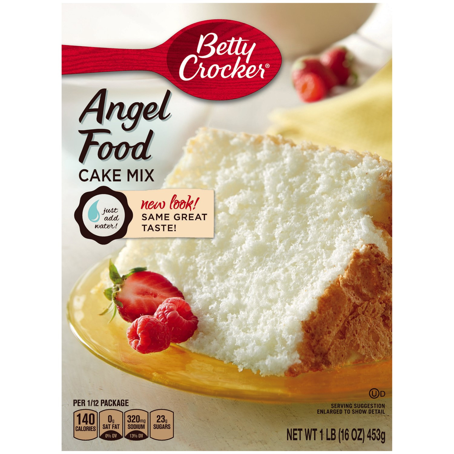 Angel Food Cake Mix
 Betty Crocker Angel Food Cake Mix 16 oz Box