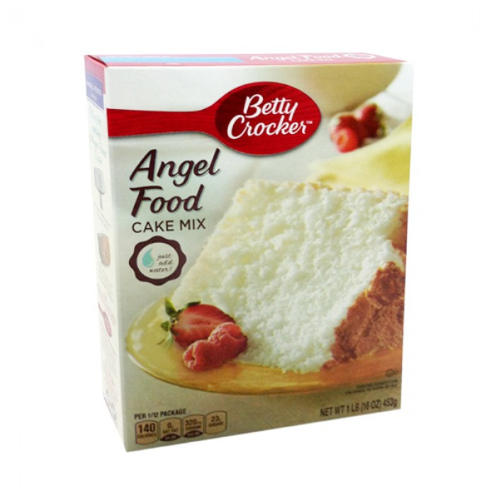 Angel Food Cake Mix
 Betty Crocker Angel Food Cake Mix