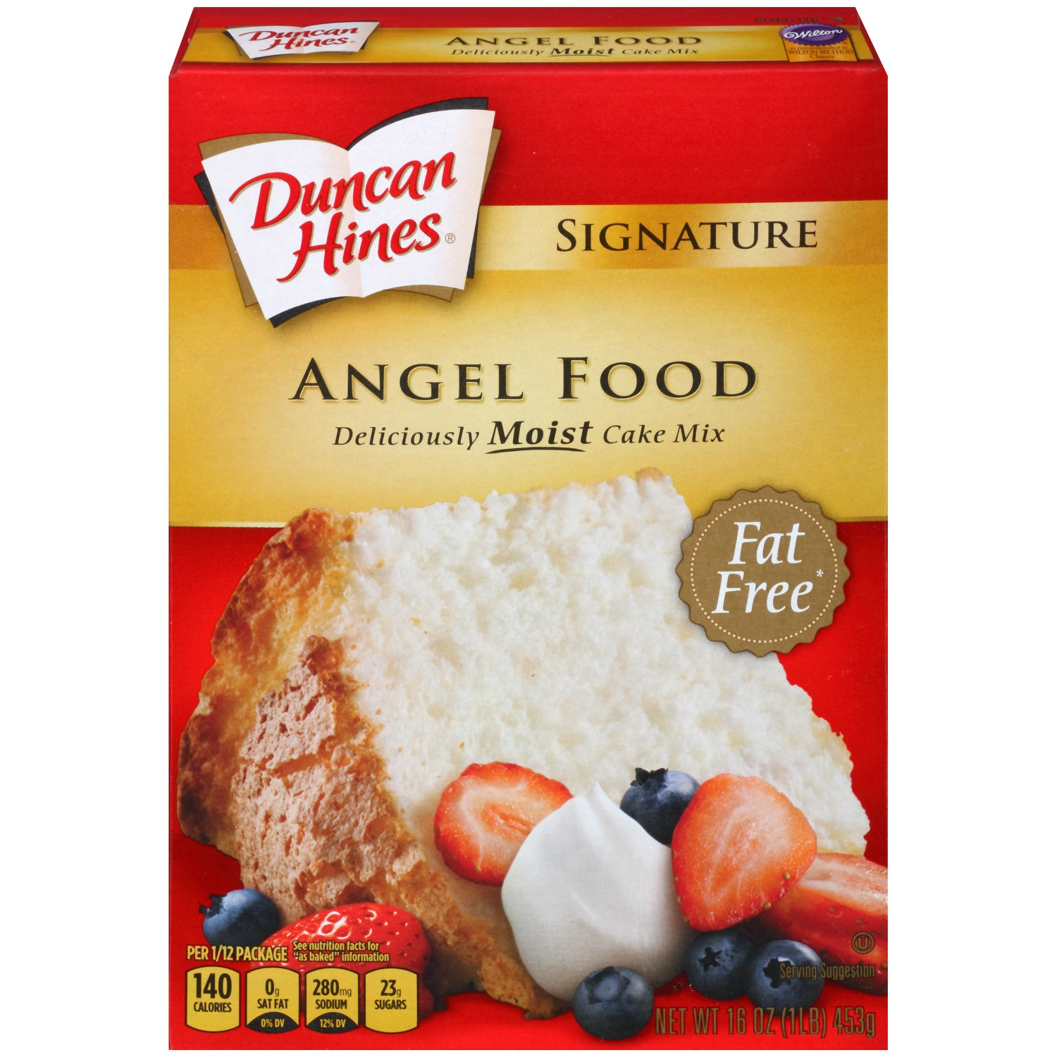 Angel Food Cake Mix
 Duncan Hines Signature Angel Food Cake Mix 16 Oz