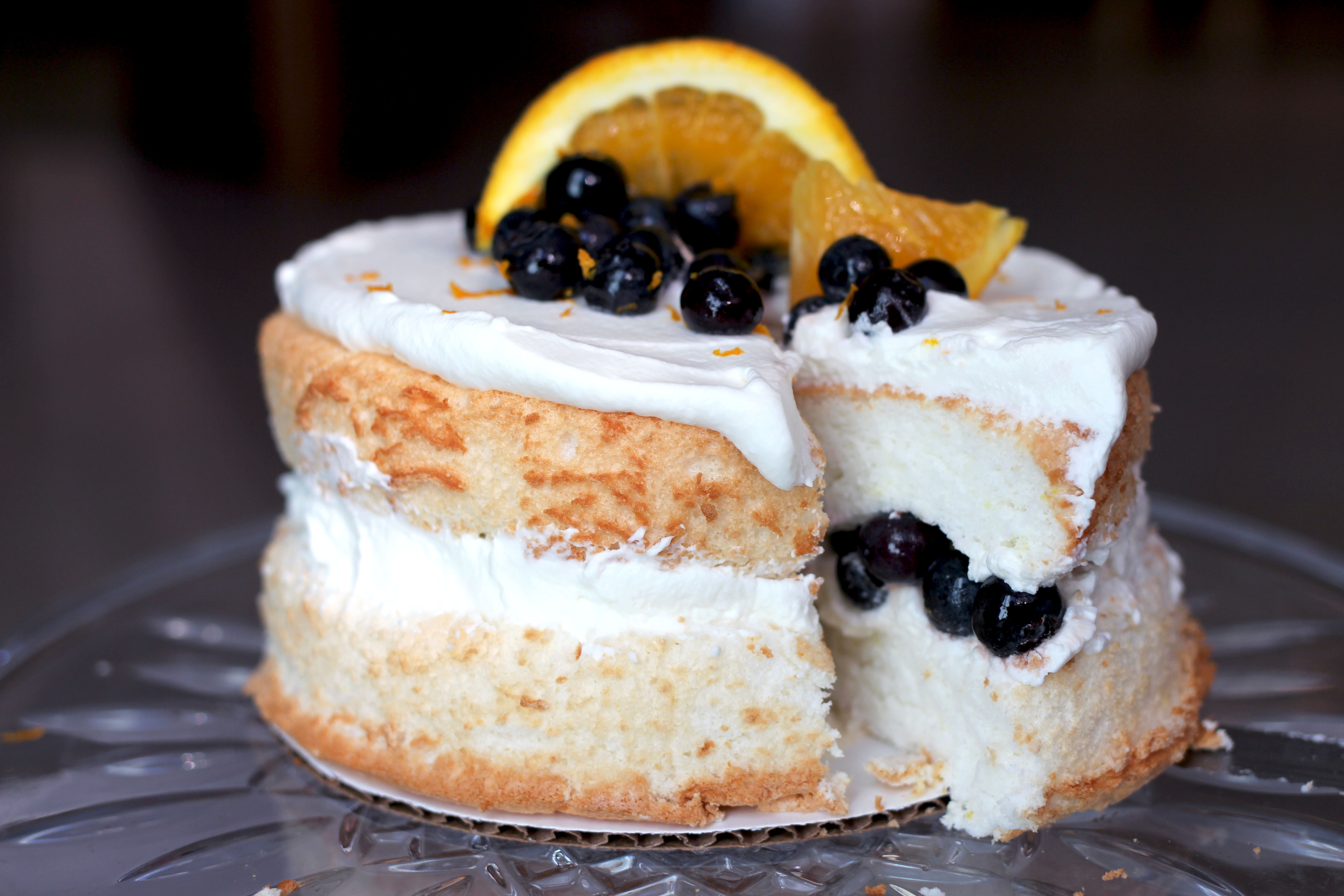 Angel Food Cake Toppings
 blueberry angel food cake topping