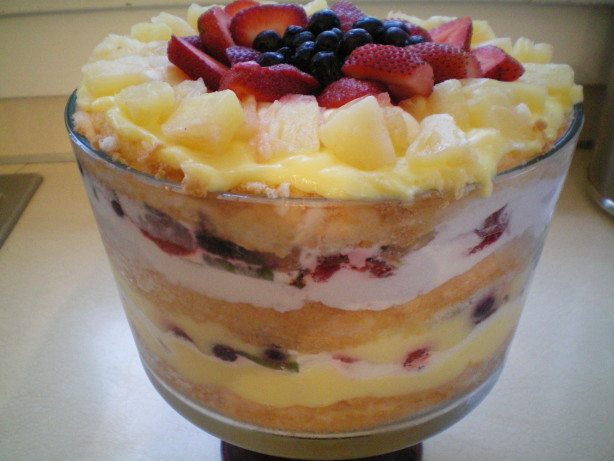 Angel Food Cake Trifles
 Fruity Angel Food Cake Trifle Recipe Food