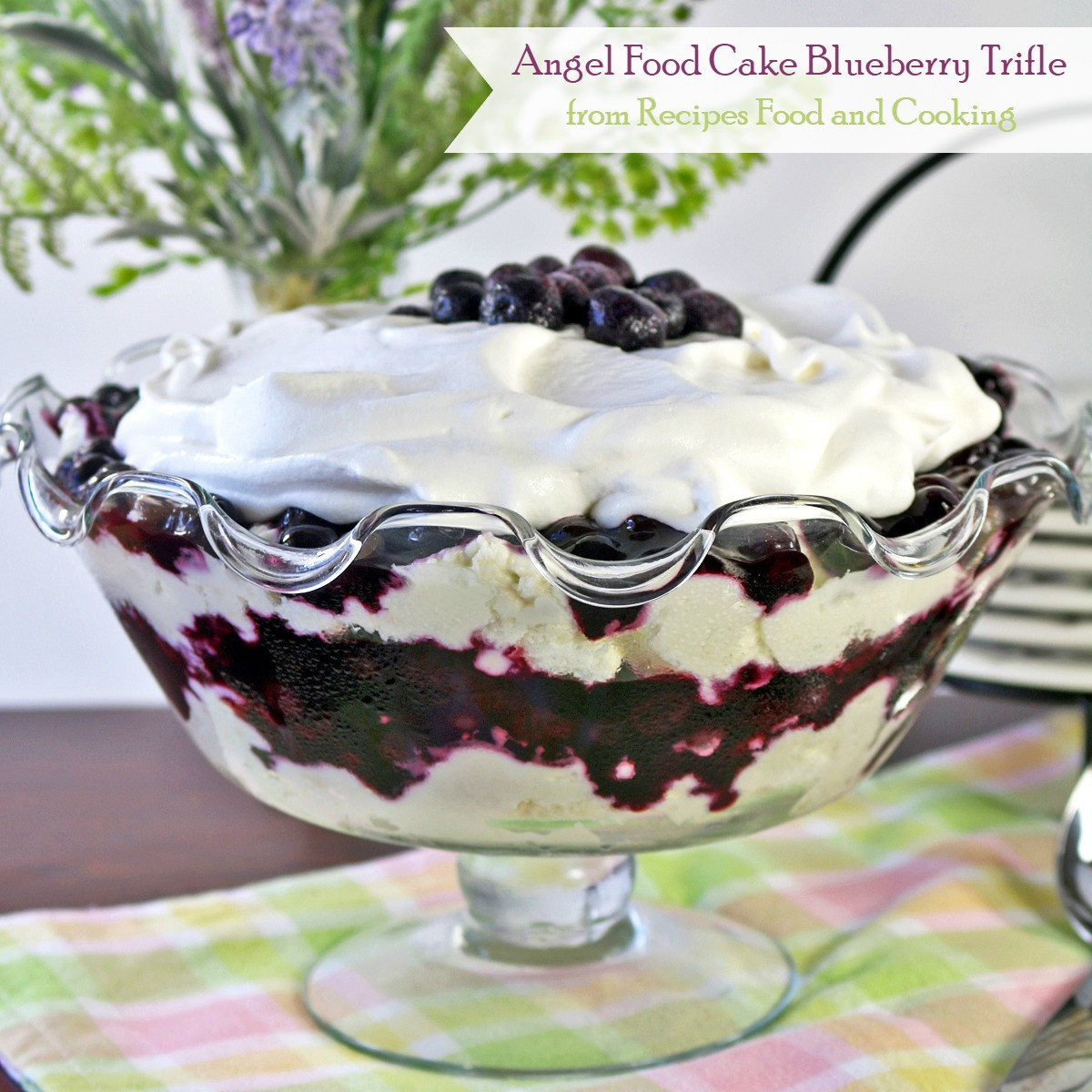 Angel Food Cake Trifles
 Angel Food Cake Blueberry Trifle Recipes Food and Cooking