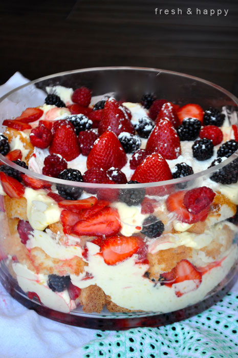 Angel Food Cake Trifles
 Angel Food Cake Lemon Curd & Berry Trifle