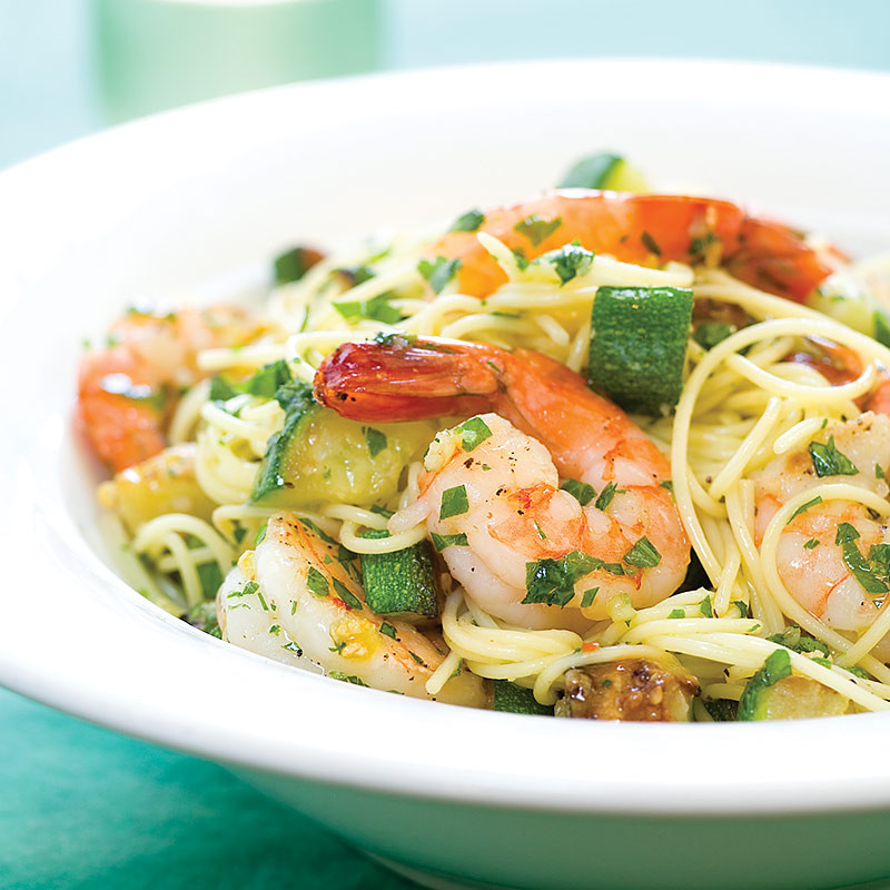 Angel Hair Pasta With Shrimp
 Angel Hair Pasta With Shrimp