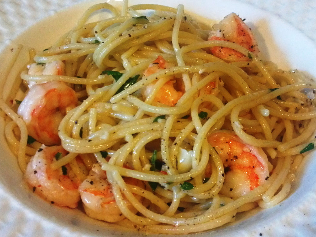 Angel Hair Pasta With Shrimp
 Shrimp and Asparagus with Angel Hair Pasta