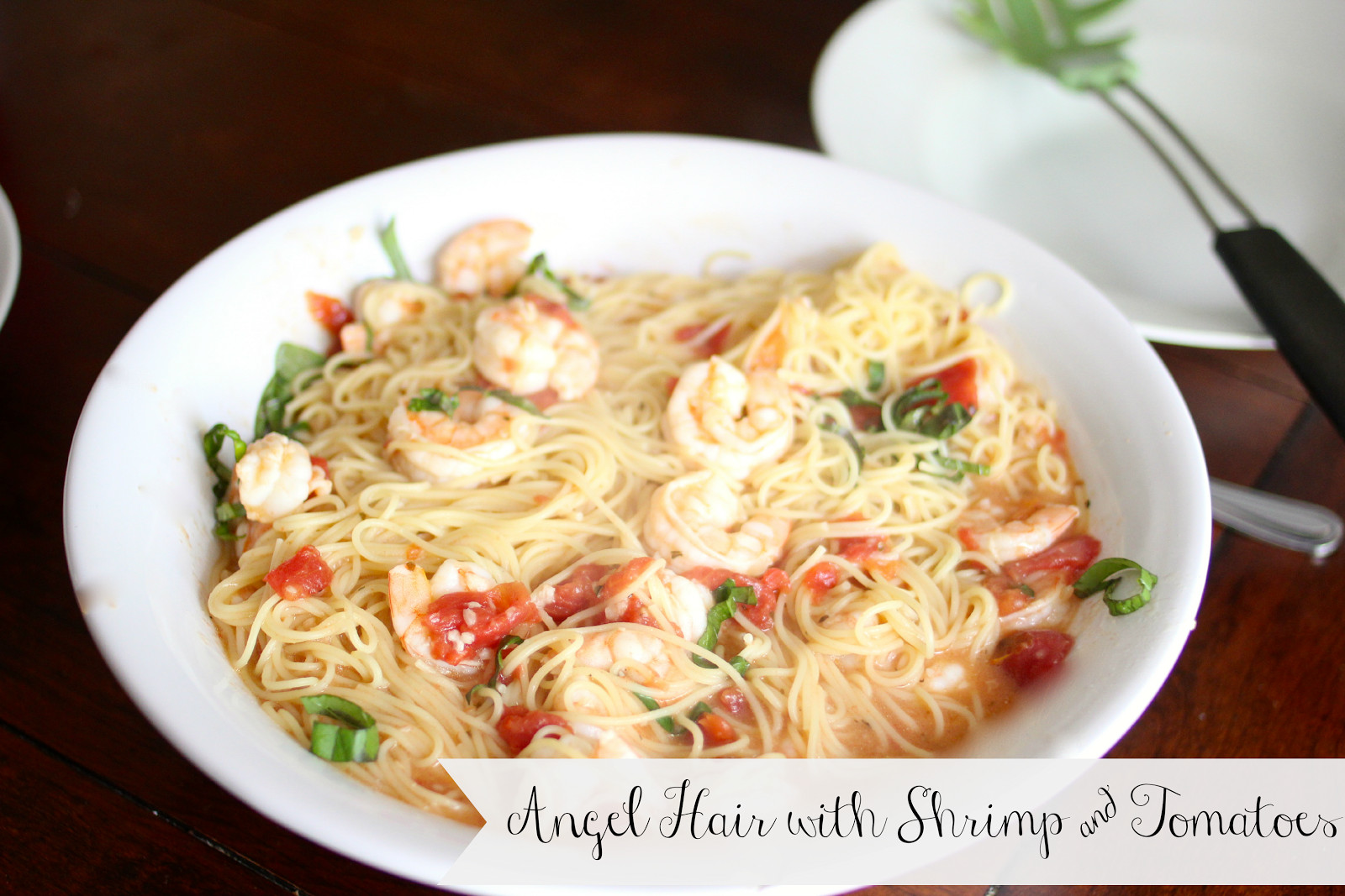 Angel Hair Pasta With Shrimp
 Golden Boys and Me Angel Hair with Shrimp & Tomatoes