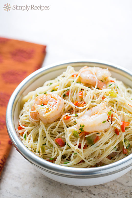 Angel Hair Pasta With Shrimp
 Confetti Shrimp with Angel Hair Pasta Recipe