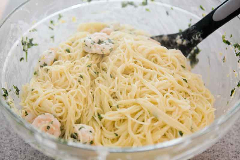 Angel Hair Pasta With Shrimp
 Angel Hair Pasta with Shrimp and Parmesan Lemon Cream