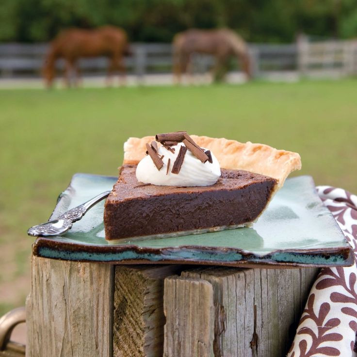 Angus Barn Chocolate Chess Pie
 Chocolate Chess Pie Recipe