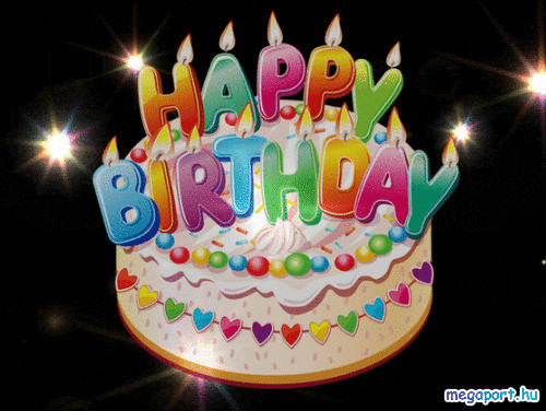 Animated Birthday Cake
 Happy Birthday Cake animated eCard Megaport Media