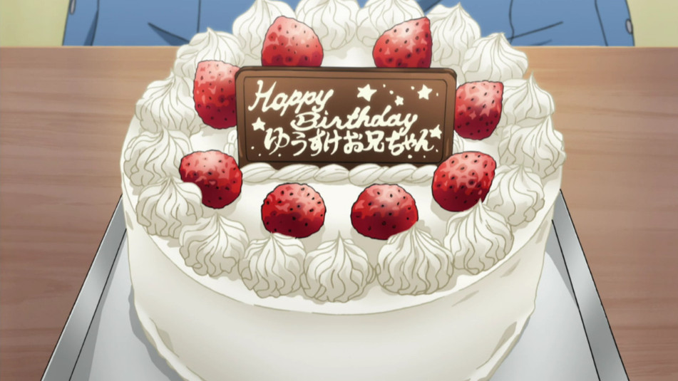 Anime Birthday Cake
 e Say Happy Birthday to our Writer CrazyDave