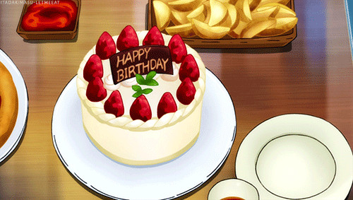 Anime Birthday Cake
 anime birthday cake