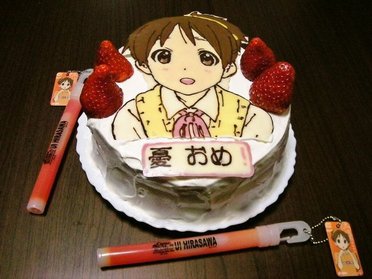 Anime Birthday Cake
 51 best Anime Cakes Ideas images on Pinterest