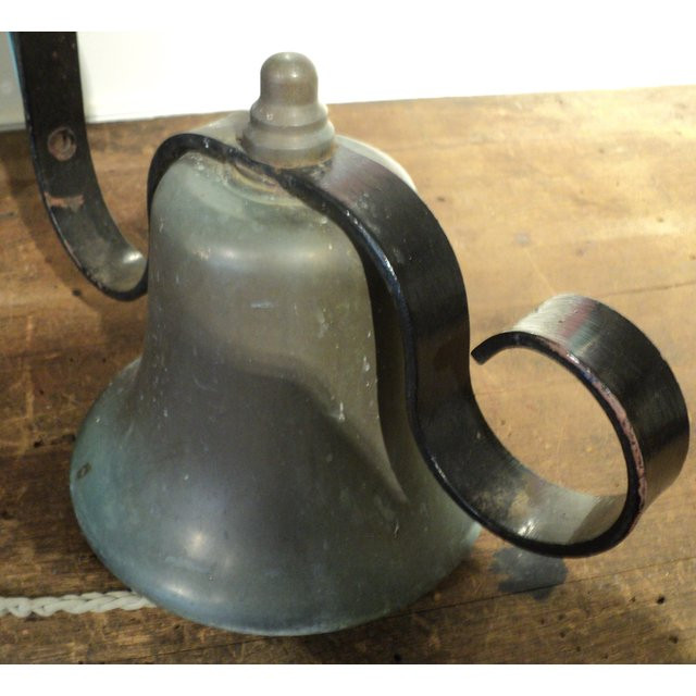 Antique Dinner Bell
 Antique Copper Bronze Farm Dinner School Bell