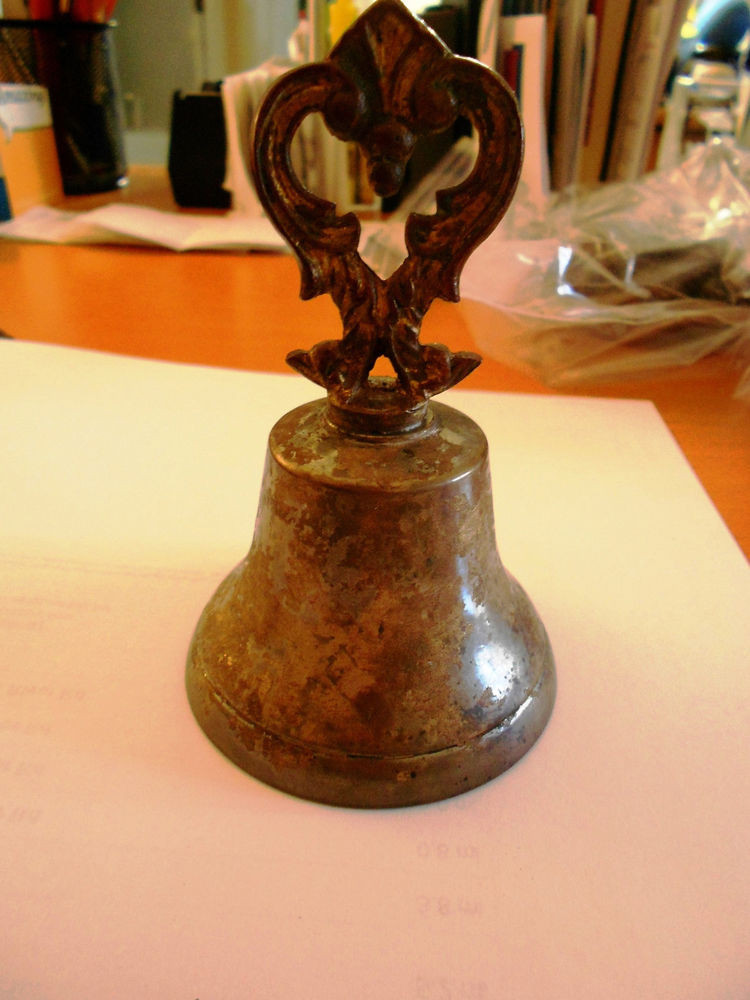 Antique Dinner Bell
 Antique Dinner Bell Metal Solid From Germany Collectible