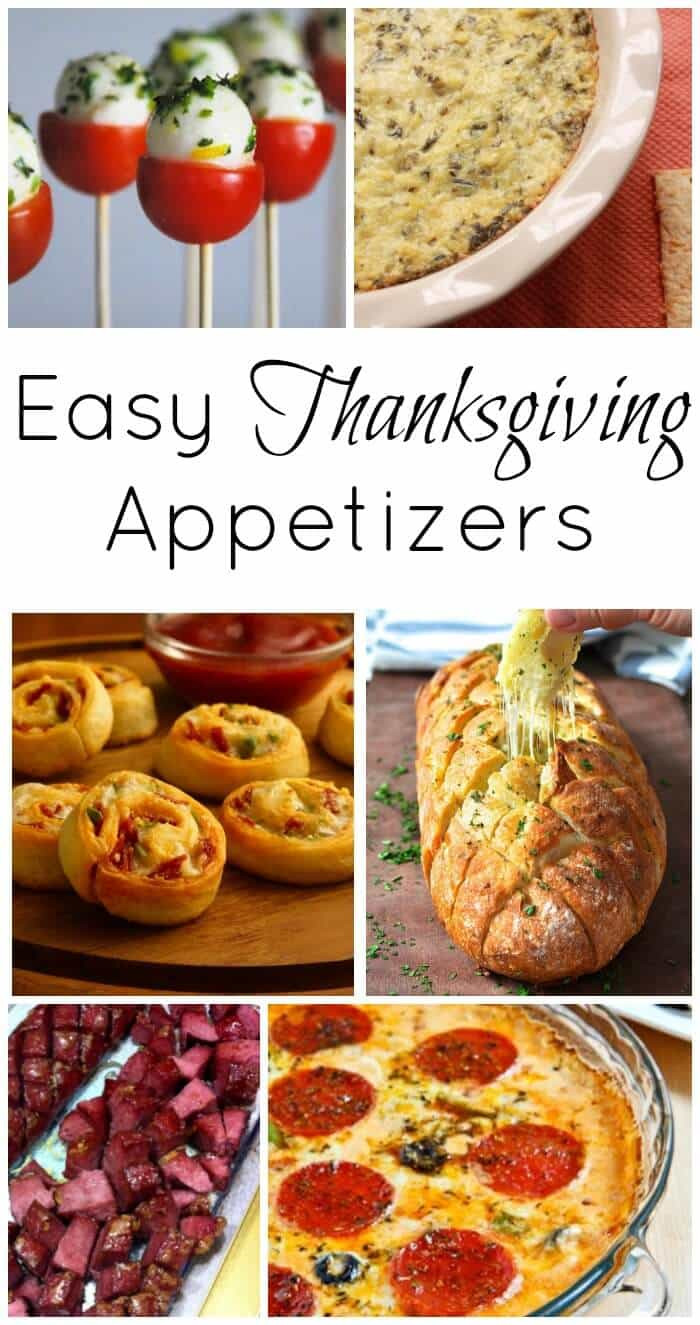 Appetizers For Thanksgiving
 Thanksgiving Course 1 Easy Thanksgiving Appetizers