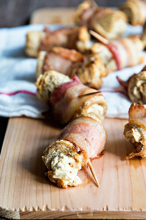 Appetizers With Cream Cheese
 Easy Appetizers Bacon Cream Cheese Rollups Dine and Dish