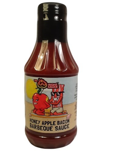 Apple Bbq Sauce
 Sweet Honey Apple Bacon BBQ Barbecue Sauce 16 oz bottle