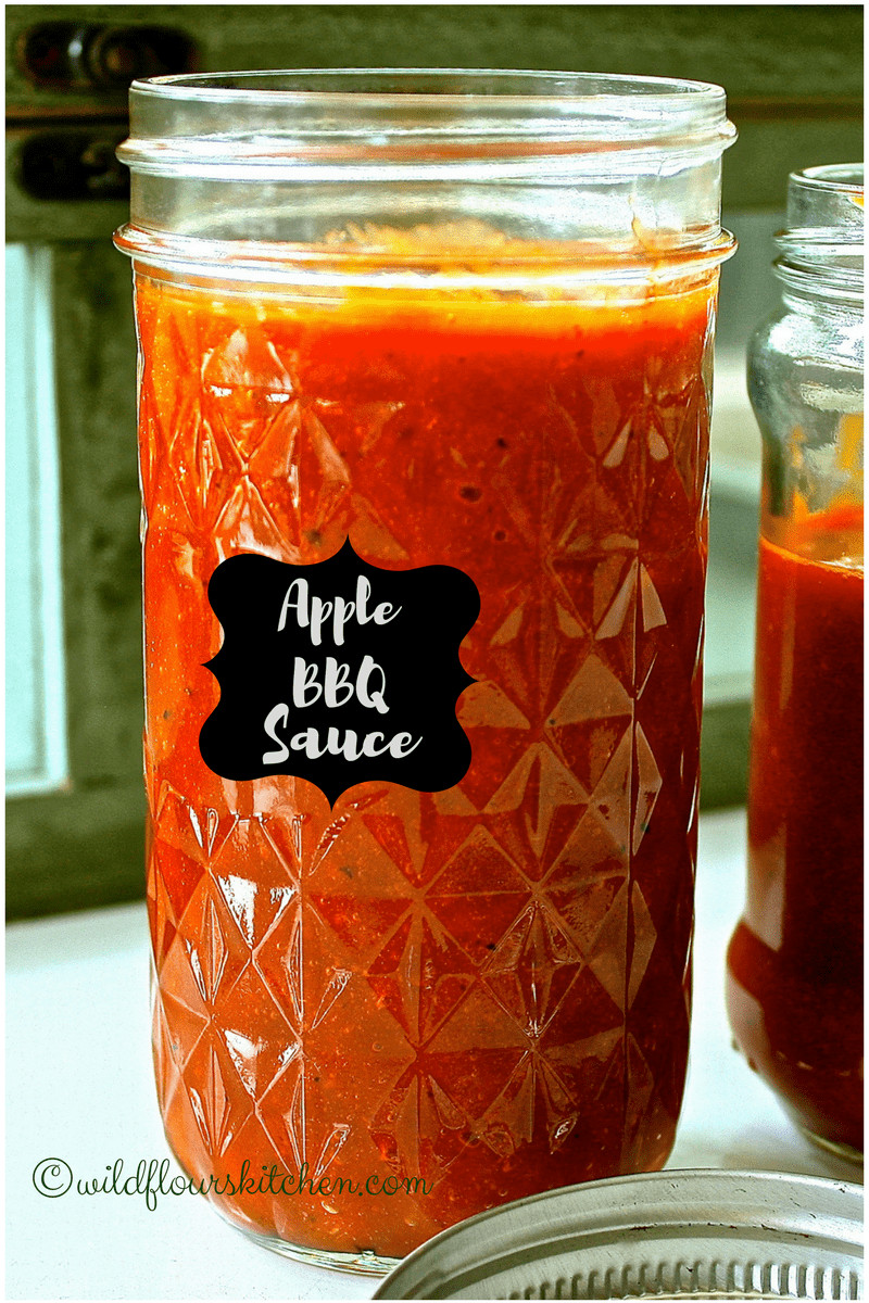 Apple Bbq Sauce
 Apple Barbecue Sauce Wildflour s Cottage Kitchen