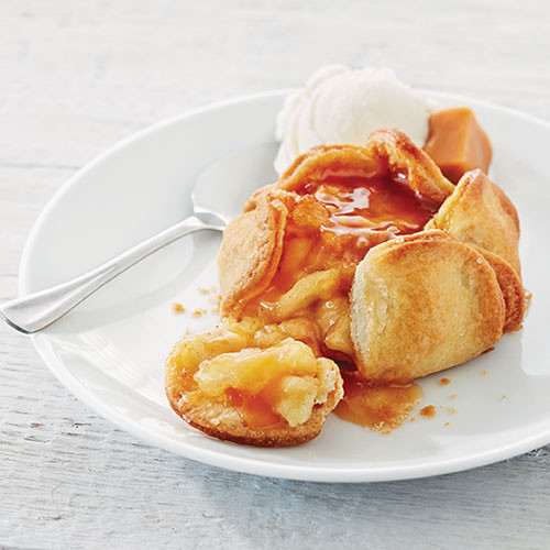 Apple Blossom Dessert
 baked apple blossoms