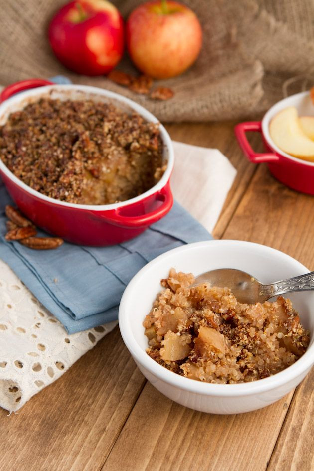Apple Breakfast Recipes
 baked apple pie quinoa better than baked oatmeal