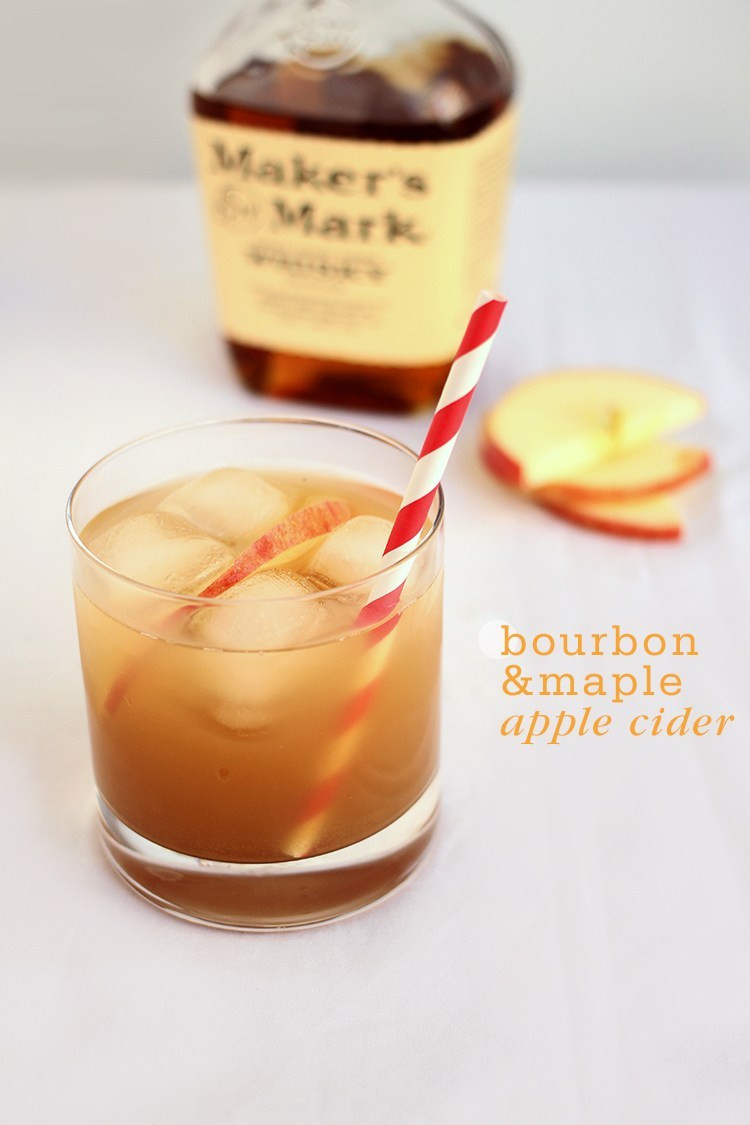 Apple Cider Drink
 Bourbon Maple Apple Cider