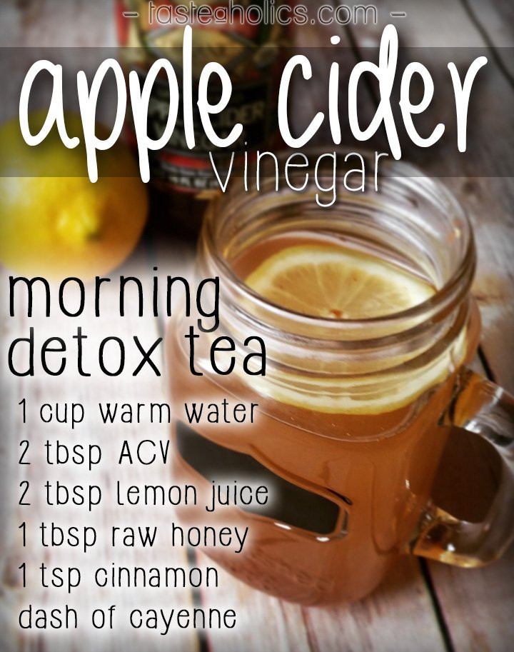 Apple Cider Vinegar Drink Recipe
 Apple Cider Vinegar Drink Morning Detox Tea