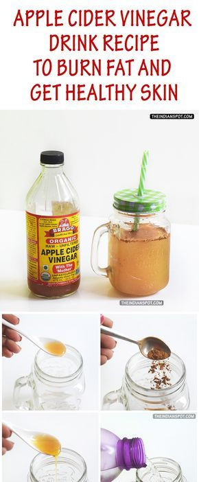 Apple Cider Vinegar Drink Recipe
 APPLE CIDER VINEGAR DRINK RECIPE TO BURN FAT AND GET