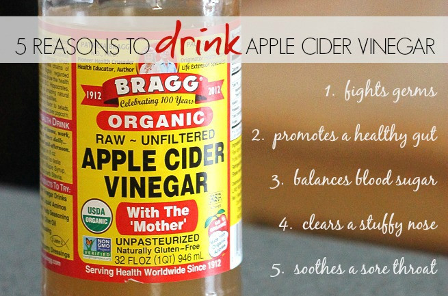 Apple Cider Vinegar Drink
 5 Reasons for Drinking Apple Cider Vinegar 730 Sage Street