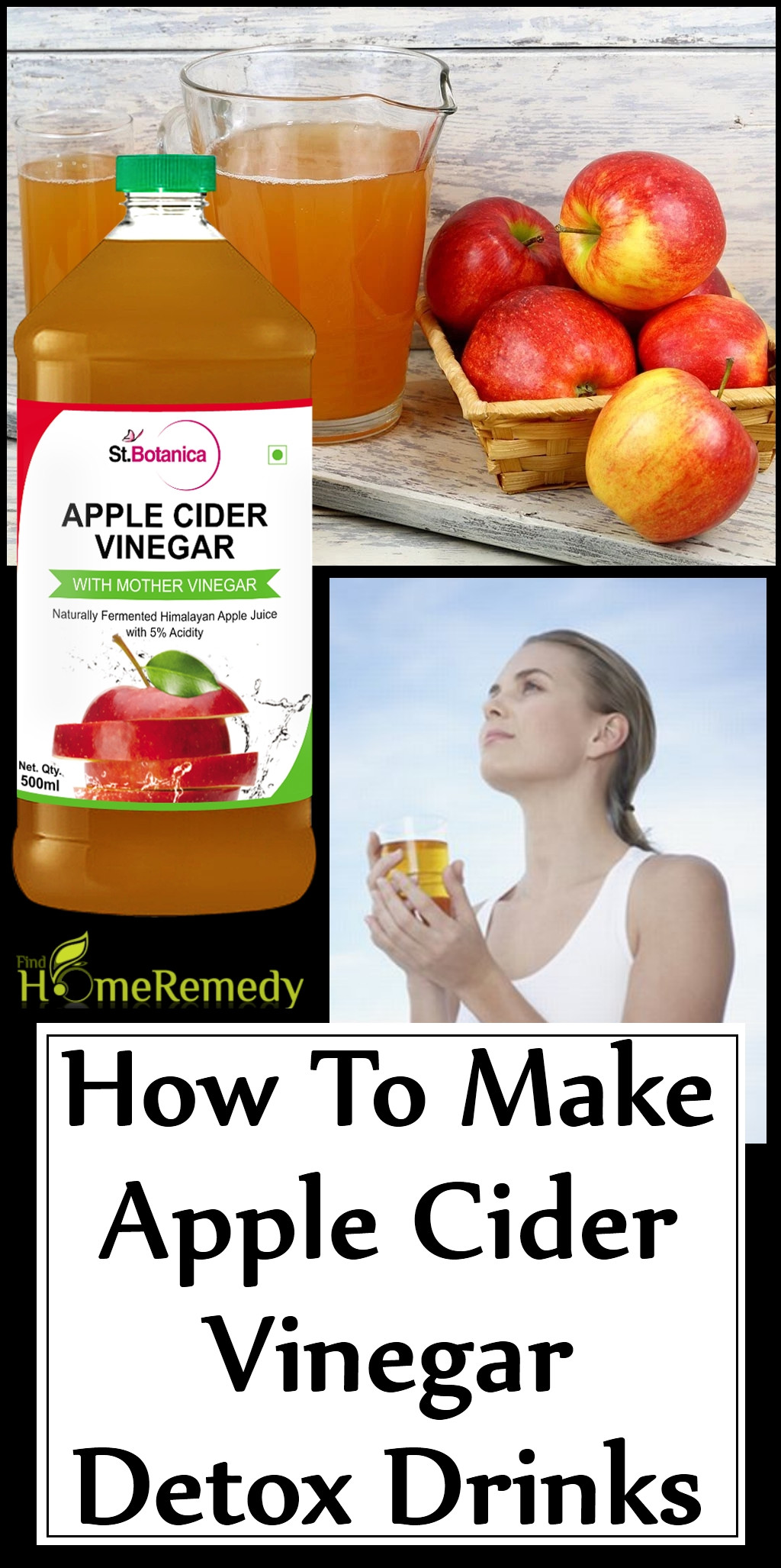 Apple Cider Vinegar How To Drink
 How To Make Apple Cider Vinegar Detox Drinks